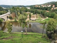 Pohled z hradu Loket / View from Loket castle